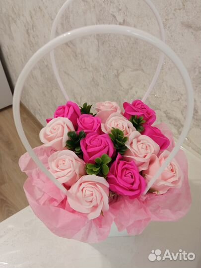 Букет из мыла