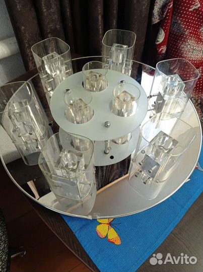 Люстра потолочная бу