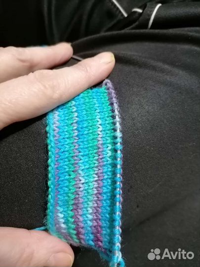 Пряжа ручного крашения