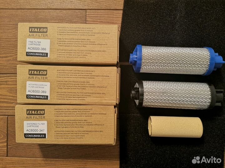 Картриджи для фильтрационных установок italco
