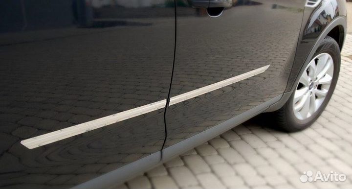 Накладка на дверь Молдинг задний 220мм