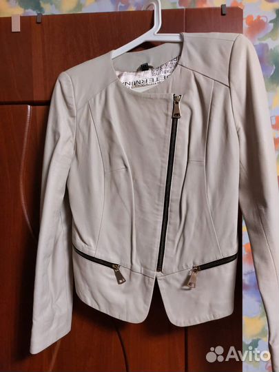 Куртка кожаная женская