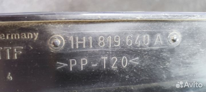 Корпус салонного фильтра Volkswagen Polo