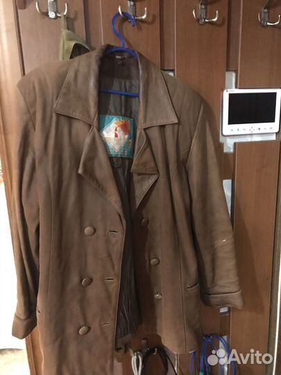 Кожаный пиджак