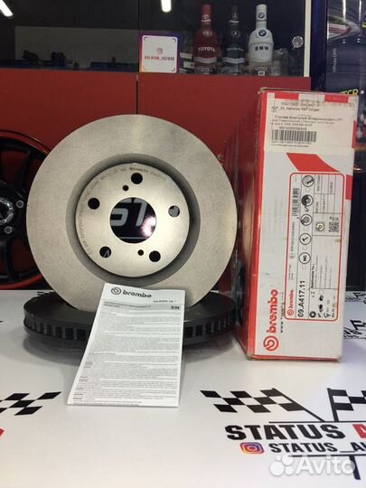 Диск. Торм. Перед Front Toyota Camry