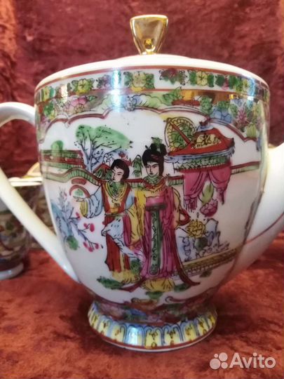 Сервиз чайный Китай. Винтаж