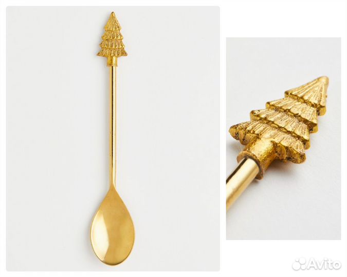 Ложка десертная hm home елочка