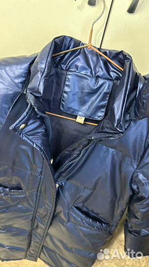 Пуховик зимний для девочки 122-128