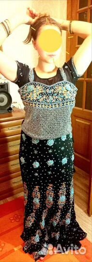 Сценический индийский костюм