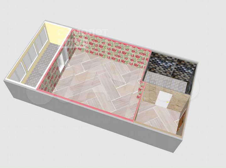 Квартира-студия, 20,8 м², 13/27 эт.