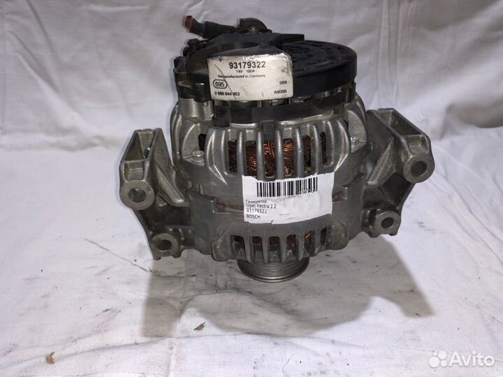 Генератор Opel Astra Vectra Zafira 100A