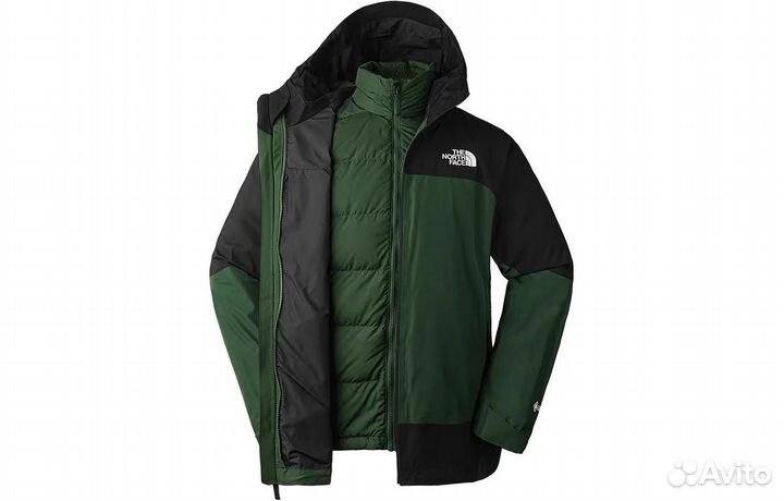 THE north face Windbreaker Jackets Men Green (XXL)(90)