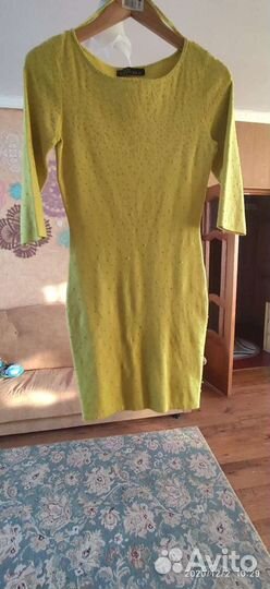 Платье трикотажное