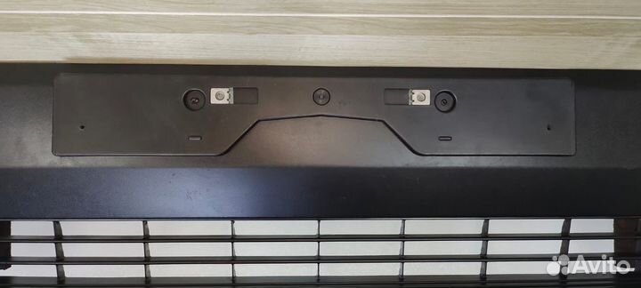 Юбка переднего бампера RAV4 -5 с решеткой бу 19-23