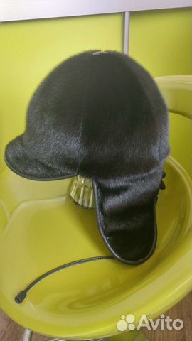 Шапка жокейка нерпа