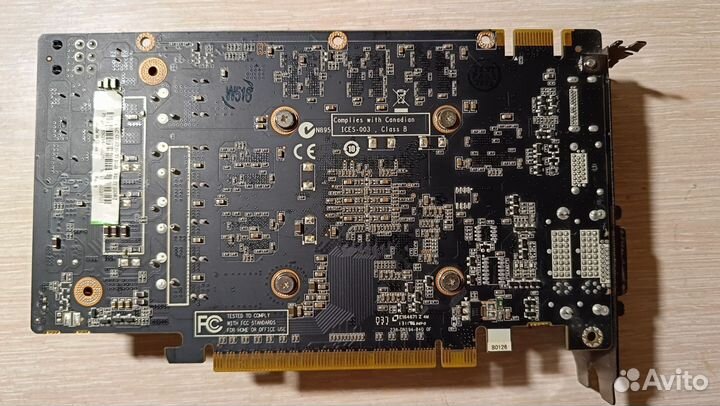 Видеокарта zotac GTX550 Ti 1GB 192BIT ddrs