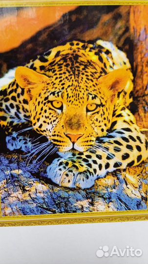 Алмазная мозаика 40х50 полная выкладка