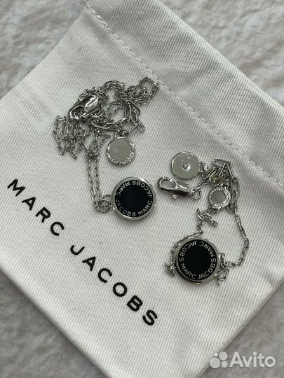 Набор бижутерии Marc Jacobs, оригинал, черный цвет