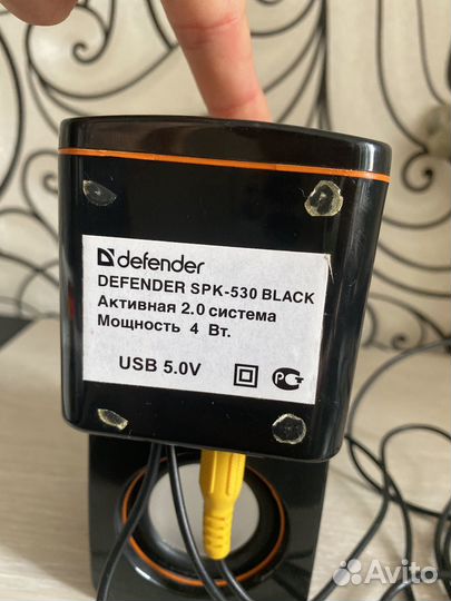 Колонки defender 4вт