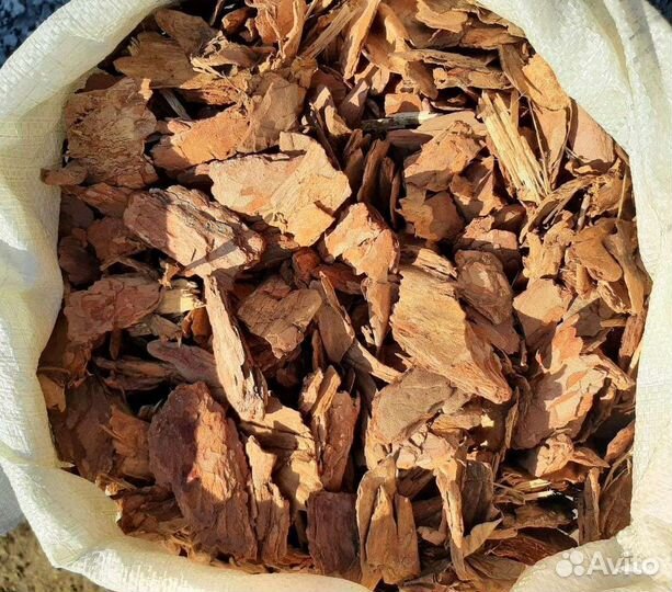 Кора Сосны (Мульча)