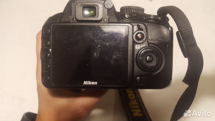 Nikon 3100 объектив 18-105