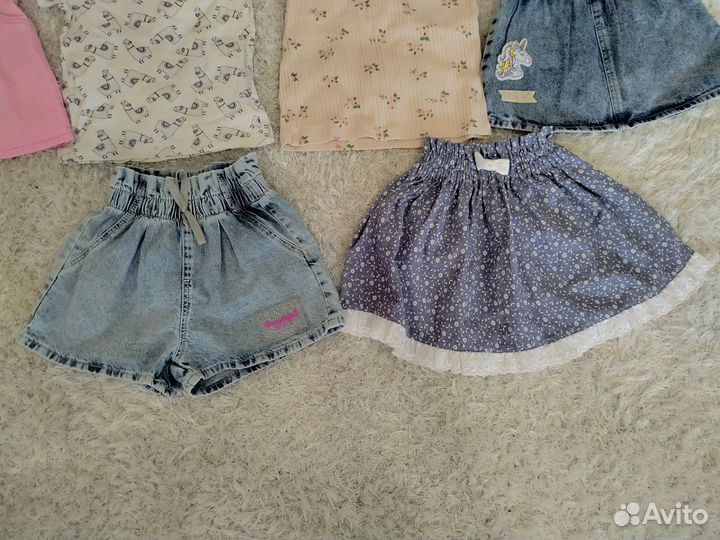 Вещи пакетом на девочку 2-4 года(на лето)