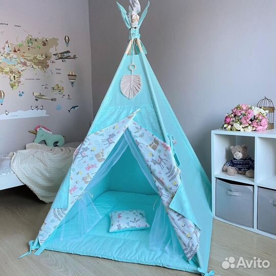 Вигвам в наличии и подушка в подарок