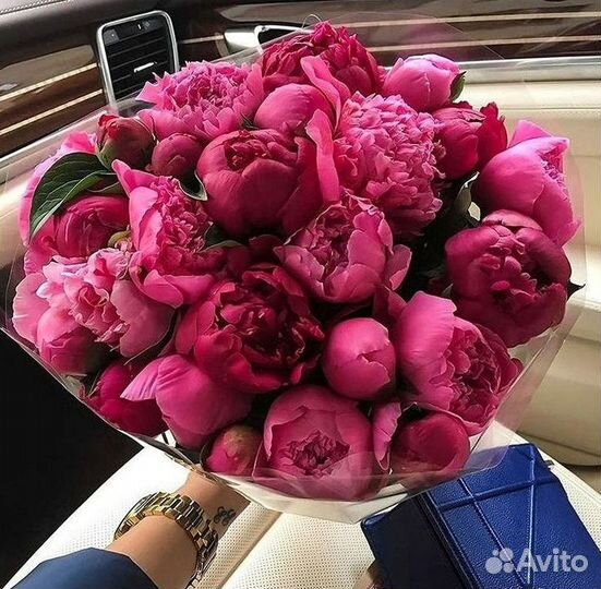 Пионы Розы Доставка