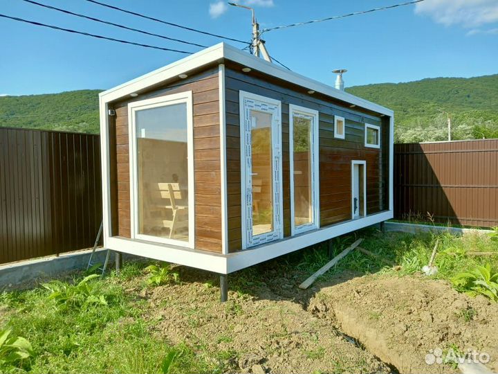 Мобильная баня от производителя под ключ