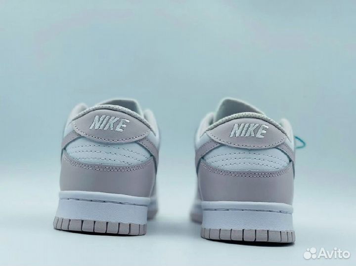 Кроссовки Nike Dunk air low лиловые р.41