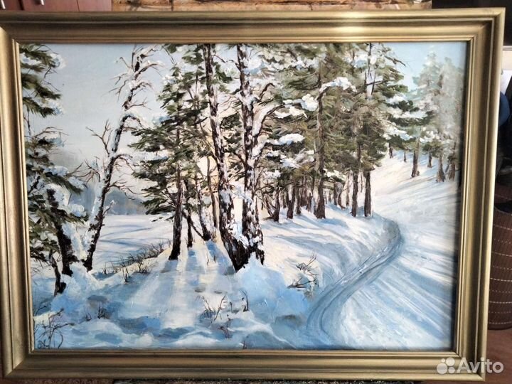 Картина маслом на холсте