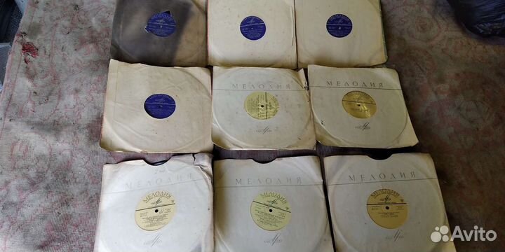 Пластинки виниловые(ссср)