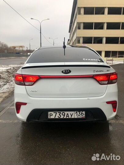 Спойлер KIA RIO 2017