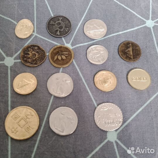 Монетки из магнита