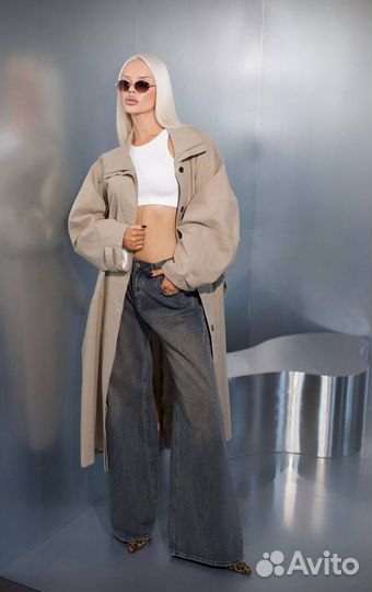 Тренч женский осенний