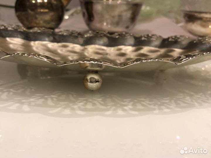 Ажурное старинное блюдо