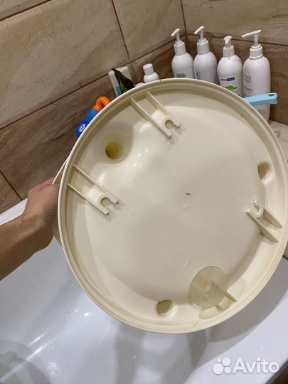 Ванночка для купания с горкой с гамаком и стульчик