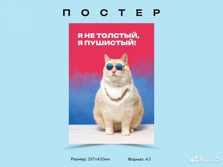 Постер, плакат с юмором 