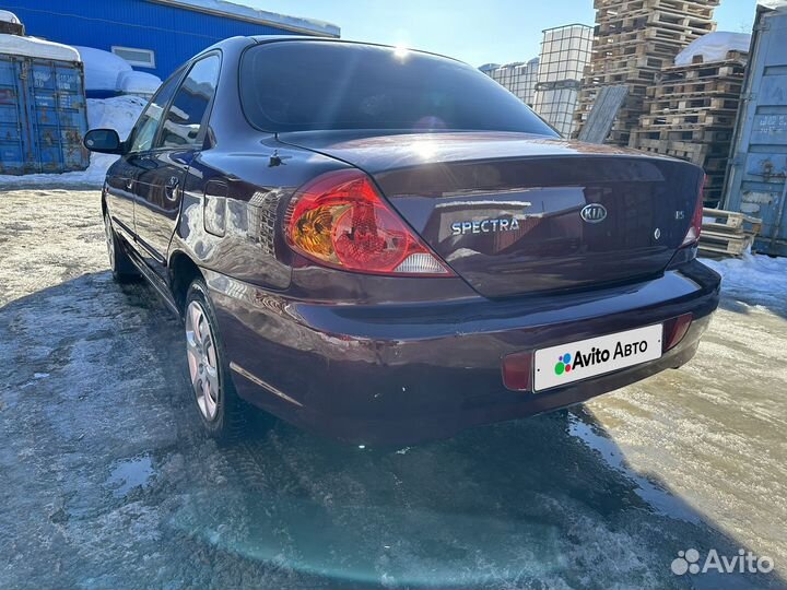 Kia Spectra 1.6 МТ, 2008, 171 000 км