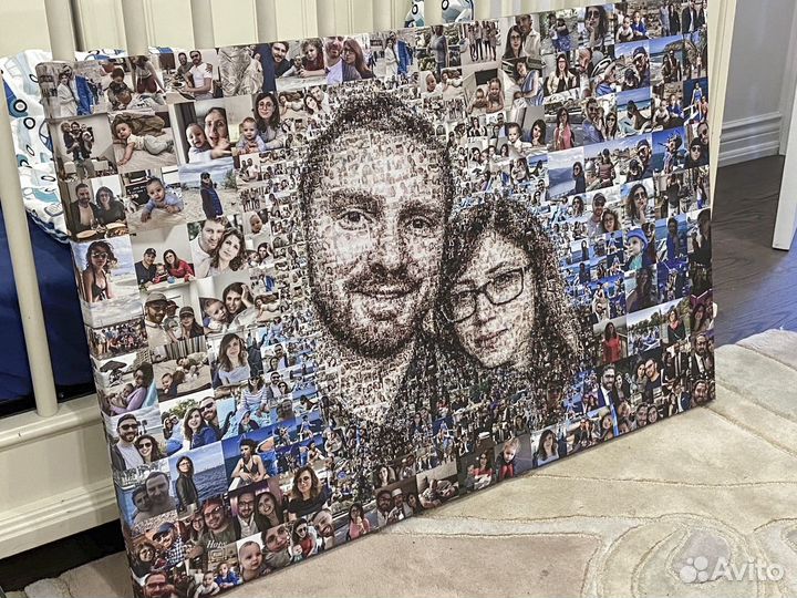 Фото-мозаика, уникальный подарок из фотографий