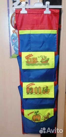 Кармашки на шкафчик в детский сад Софья