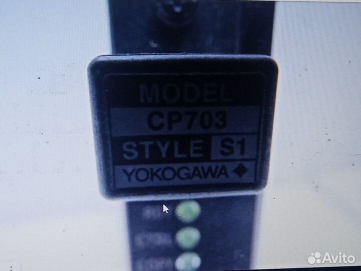 Плата Процессор плк yokogawa Cp703