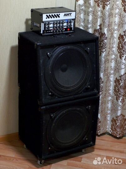 Гитарный усилитель + кабинет 2x12