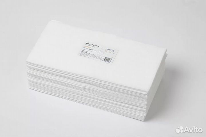 Полотенца в пачках спанлейс