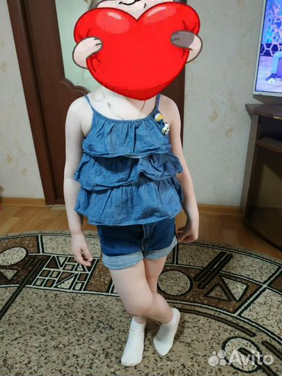 Шорты + блузка Zara