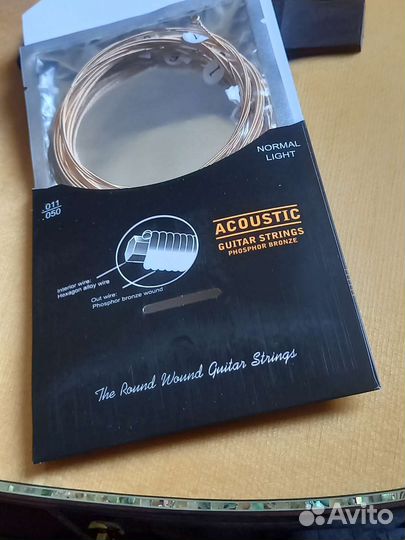 Струны для акустической шестиструнной гитары