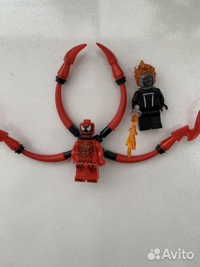 Лего карнаж и призрачный гощик