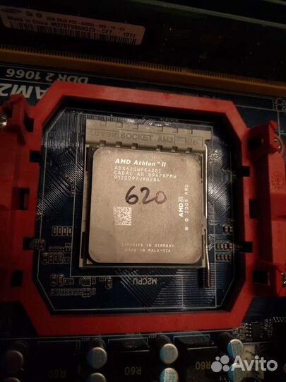 AMD athlon II X4 620 + охлаждение + блок питания