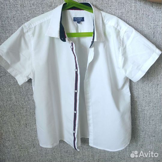 Рубашка школьная 158 на мальчика