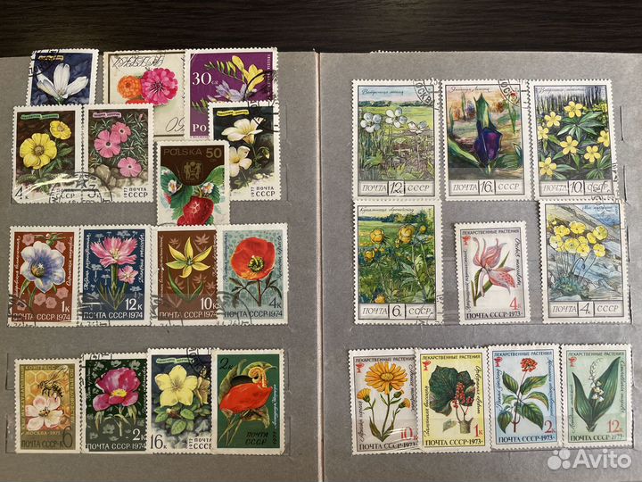 Почтовые марки альбом